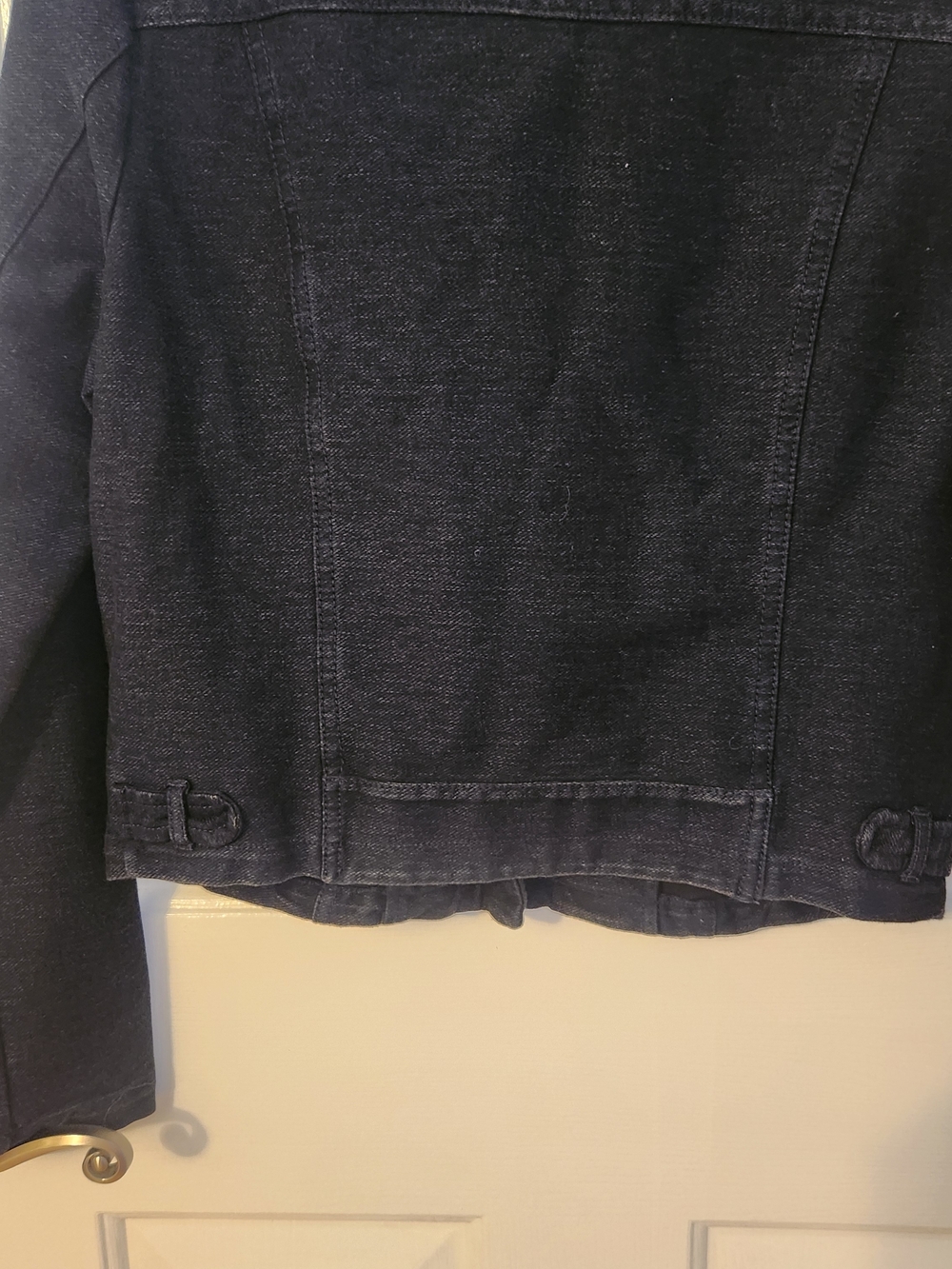 Nic+Zoe Women's Black Asymmetrical Zip Jacket - Picture 8 of 11